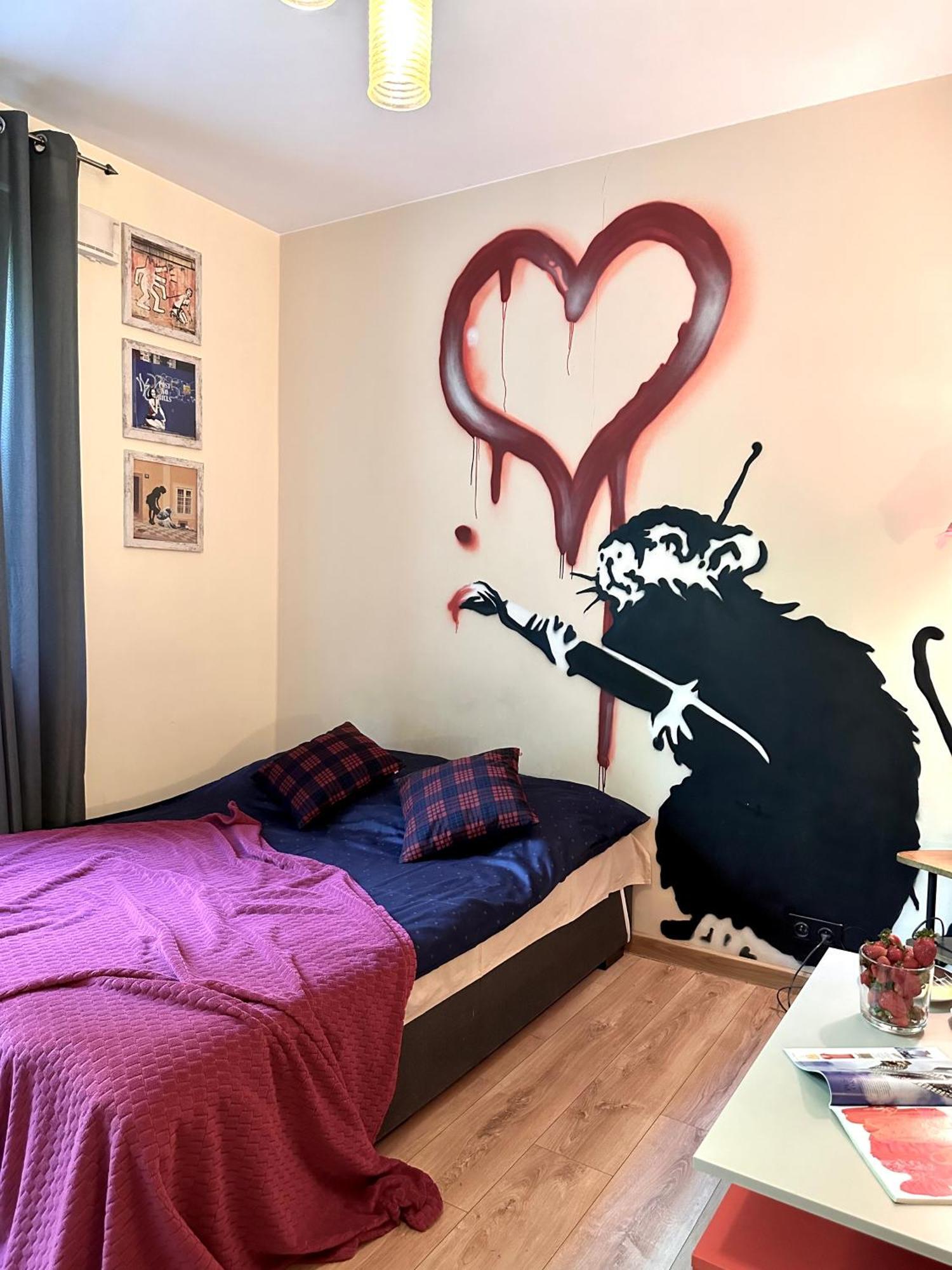 "Banksy" Art Leilighet Warszawa Eksteriør bilde