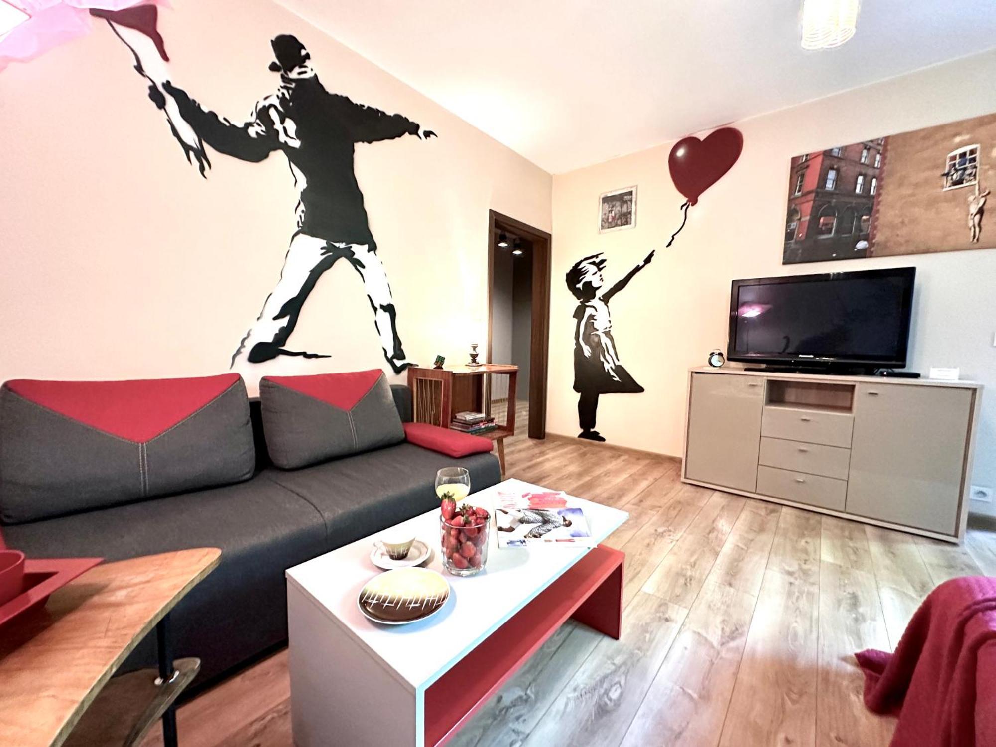 "Banksy" Art Leilighet Warszawa Eksteriør bilde